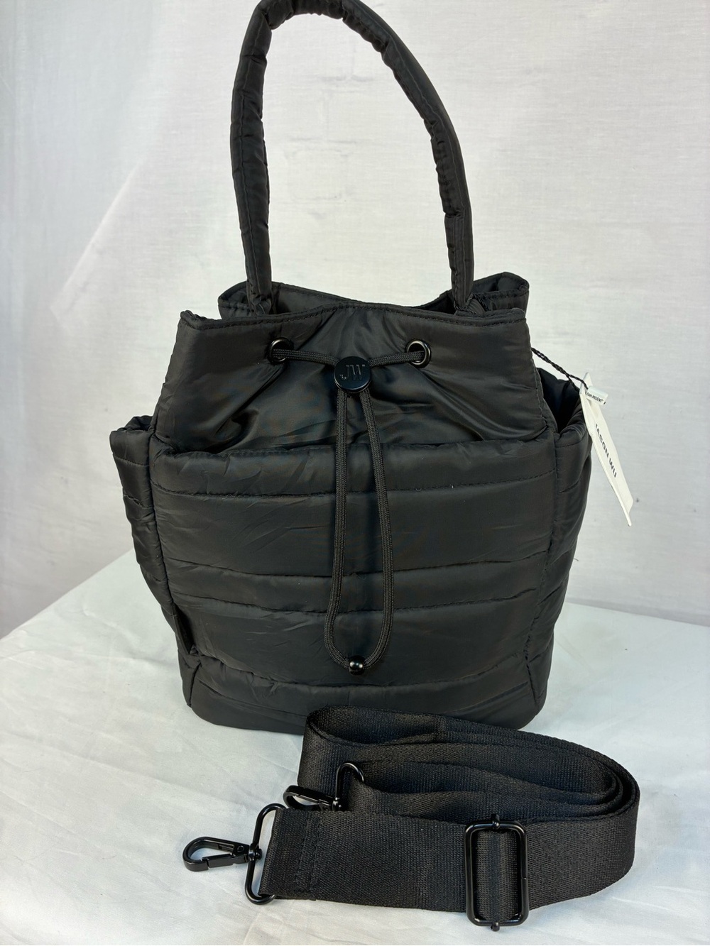 NWT Jason Wu Quilted Puffer Crossbody Bucket Bag